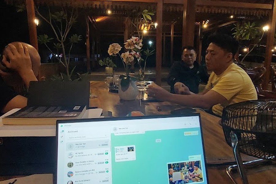 Suasana Malam - Rumah Joglo Alfarobi